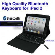 2 in 1 Bluetooth Keyboard + Folding Leather Protective Case